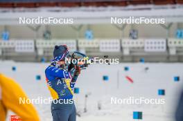 24.11.2023, Oestersund, Sweden, (SWE): Jake Brown (USA) - IBU World Cup Biathlon, training, Oestersund (SWE). www.nordicfocus.com. © Authamayou/NordicFocus. Every downloaded picture is fee-liable.