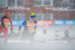 28.11.2023, Oestersund, Sweden, (SWE): Anastasiya Merkushyna (UKR) - IBU World Cup Biathlon, training, Oestersund (SWE). www.nordicfocus.com. © Authamayou/NordicFocus. Every downloaded picture is fee-liable.