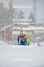24.11.2023, Oestersund, Sweden, (SWE): Miha Dovzan (SLO) - IBU World Cup Biathlon, training, Oestersund (SWE). www.nordicfocus.com. © Authamayou/NordicFocus. Every downloaded picture is fee-liable.