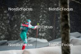 28.11.2023, Oestersund, Sweden, (SWE): Vladimir Iliev (BUL) - IBU World Cup Biathlon, training, Oestersund (SWE). www.nordicfocus.com. © Authamayou/NordicFocus. Every downloaded picture is fee-liable.