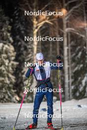 28.11.2023, Oestersund, Sweden, (SWE): Emilien Claude (FRA) - IBU World Cup Biathlon, training, Oestersund (SWE). www.nordicfocus.com. © Authamayou/NordicFocus. Every downloaded picture is fee-liable.