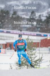 24.11.2023, Oestersund, Sweden, (SWE): Patrick Braunhofer (ITA) - IBU World Cup Biathlon, training, Oestersund (SWE). www.nordicfocus.com. © Authamayou/NordicFocus. Every downloaded picture is fee-liable.