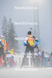 28.11.2023, Oestersund, Sweden, (SWE): Tuuli Tomingas (EST) - IBU World Cup Biathlon, training, Oestersund (SWE). www.nordicfocus.com. © Authamayou/NordicFocus. Every downloaded picture is fee-liable.