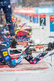 24.11.2023, Oestersund, Sweden, (SWE): Tim Burke (USA) - IBU World Cup Biathlon, training, Oestersund (SWE). www.nordicfocus.com. © Authamayou/NordicFocus. Every downloaded picture is fee-liable.