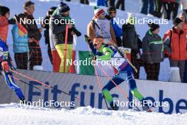09.12.2023, Hochfilzen, Austria (AUT): Lovro Planko (SLO) - IBU World Cup Biathlon, pursuit men, Hochfilzen (AUT). www.nordicfocus.com. © Manzoni/NordicFocus. Every downloaded picture is fee-liable.