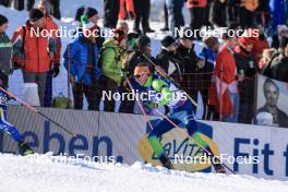 09.12.2023, Hochfilzen, Austria (AUT): Lovro Planko (SLO) - IBU World Cup Biathlon, pursuit men, Hochfilzen (AUT). www.nordicfocus.com. © Manzoni/NordicFocus. Every downloaded picture is fee-liable.