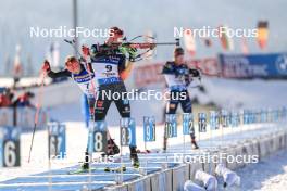 09.12.2023, Hochfilzen, Austria (AUT): Johannes Kuehn (GER) - IBU World Cup Biathlon, pursuit men, Hochfilzen (AUT). www.nordicfocus.com. © Manzoni/NordicFocus. Every downloaded picture is fee-liable.