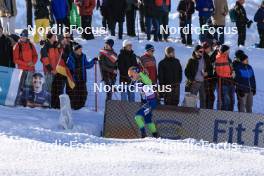 09.12.2023, Hochfilzen, Austria (AUT): Anton Vidmar (SLO) - IBU World Cup Biathlon, pursuit men, Hochfilzen (AUT). www.nordicfocus.com. © Manzoni/NordicFocus. Every downloaded picture is fee-liable.