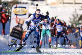 09.12.2023, Hochfilzen, Austria (AUT): Jaakko Ranta (FIN) - IBU World Cup Biathlon, pursuit men, Hochfilzen (AUT). www.nordicfocus.com. © Manzoni/NordicFocus. Every downloaded picture is fee-liable.