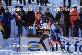 09.12.2023, Hochfilzen, Austria (AUT): Philipp Nawrath (GER) - IBU World Cup Biathlon, pursuit men, Hochfilzen (AUT). www.nordicfocus.com. © Manzoni/NordicFocus. Every downloaded picture is fee-liable.