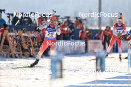 09.12.2023, Hochfilzen, Austria (AUT): Joscha Burkhalter (SUI) - IBU World Cup Biathlon, pursuit men, Hochfilzen (AUT). www.nordicfocus.com. © Manzoni/NordicFocus. Every downloaded picture is fee-liable.