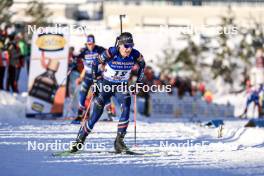 09.12.2023, Hochfilzen, Austria (AUT): Quentin Fillon Maillet (FRA) - IBU World Cup Biathlon, pursuit men, Hochfilzen (AUT). www.nordicfocus.com. © Manzoni/NordicFocus. Every downloaded picture is fee-liable.