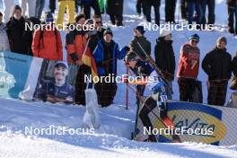 09.12.2023, Hochfilzen, Austria (AUT): Justus Strelow (GER) - IBU World Cup Biathlon, pursuit men, Hochfilzen (AUT). www.nordicfocus.com. © Manzoni/NordicFocus. Every downloaded picture is fee-liable.