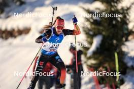 09.12.2023, Hochfilzen, Austria (AUT): Sophia Schneider (GER) - IBU World Cup Biathlon, pursuit women, Hochfilzen (AUT). www.nordicfocus.com. © Manzoni/NordicFocus. Every downloaded picture is fee-liable.