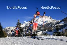 09.12.2023, Hochfilzen, Austria (AUT): Aita Gasparin (SUI) - IBU World Cup Biathlon, pursuit women, Hochfilzen (AUT). www.nordicfocus.com. © Manzoni/NordicFocus. Every downloaded picture is fee-liable.
