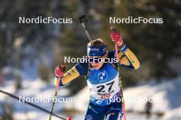 09.12.2023, Hochfilzen, Austria (AUT): Tilda Johansson (SWE) - IBU World Cup Biathlon, pursuit women, Hochfilzen (AUT). www.nordicfocus.com. © Manzoni/NordicFocus. Every downloaded picture is fee-liable.