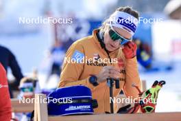 09.12.2023, Hochfilzen, Austria (AUT): Anna Weidel (GER) - IBU World Cup Biathlon, pursuit women, Hochfilzen (AUT). www.nordicfocus.com. © Manzoni/NordicFocus. Every downloaded picture is fee-liable.