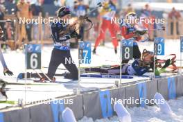 09.12.2023, Hochfilzen, Austria (AUT): Lisa Vittozzi (ITA) - IBU World Cup Biathlon, pursuit women, Hochfilzen (AUT). www.nordicfocus.com. © Manzoni/NordicFocus. Every downloaded picture is fee-liable.