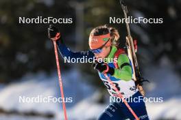 09.12.2023, Hochfilzen, Austria (AUT): Lena Repinc (SLO) - IBU World Cup Biathlon, pursuit women, Hochfilzen (AUT). www.nordicfocus.com. © Manzoni/NordicFocus. Every downloaded picture is fee-liable.