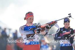 09.12.2023, Hochfilzen, Austria (AUT): Elisa Gasparin (SUI) - IBU World Cup Biathlon, pursuit women, Hochfilzen (AUT). www.nordicfocus.com. © Manzoni/NordicFocus. Every downloaded picture is fee-liable.