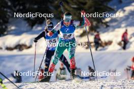 09.12.2023, Hochfilzen, Austria (AUT): Valentina Dimitrova (BUL) - IBU World Cup Biathlon, pursuit women, Hochfilzen (AUT). www.nordicfocus.com. © Manzoni/NordicFocus. Every downloaded picture is fee-liable.