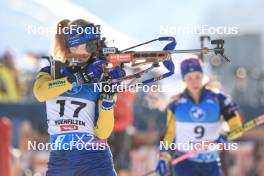 09.12.2023, Hochfilzen, Austria (AUT): Mona Brorsson (SWE) - IBU World Cup Biathlon, pursuit women, Hochfilzen (AUT). www.nordicfocus.com. © Manzoni/NordicFocus. Every downloaded picture is fee-liable.