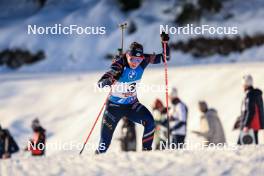 09.12.2023, Hochfilzen, Austria (AUT): Justine Braisaz-Bouchet (FRA) - IBU World Cup Biathlon, pursuit women, Hochfilzen (AUT). www.nordicfocus.com. © Manzoni/NordicFocus. Every downloaded picture is fee-liable.
