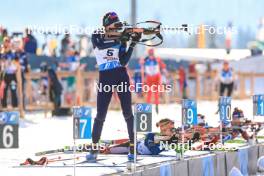 09.12.2023, Hochfilzen, Austria (AUT): Lisa Vittozzi (ITA) - IBU World Cup Biathlon, pursuit women, Hochfilzen (AUT). www.nordicfocus.com. © Manzoni/NordicFocus. Every downloaded picture is fee-liable.