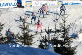 09.12.2023, Hochfilzen, Austria (AUT): Lena Repinc (SLO), Anna Maka (POL), (l-r) - IBU World Cup Biathlon, pursuit women, Hochfilzen (AUT). www.nordicfocus.com. © Manzoni/NordicFocus. Every downloaded picture is fee-liable.