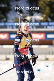 09.12.2023, Hochfilzen, Austria (AUT): Lou Jeanmonnot (FRA) - IBU World Cup Biathlon, pursuit women, Hochfilzen (AUT). www.nordicfocus.com. © Manzoni/NordicFocus. Every downloaded picture is fee-liable.