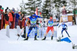 10.12.2023, Hochfilzen, Austria (AUT): Dmytro Pidruchnyi (UKR) - IBU World Cup Biathlon, relay men, Hochfilzen (AUT). www.nordicfocus.com. © Manzoni/NordicFocus. Every downloaded picture is fee-liable.