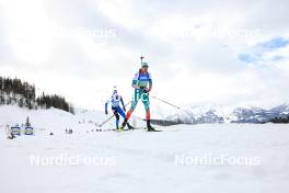 10.12.2023, Hochfilzen, Austria (AUT): Vladimir Iliev (BUL) - IBU World Cup Biathlon, relay men, Hochfilzen (AUT). www.nordicfocus.com. © Manzoni/NordicFocus. Every downloaded picture is fee-liable.