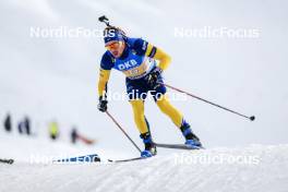 10.12.2023, Hochfilzen, Austria (AUT): Oskar Brandt (SWE) - IBU World Cup Biathlon, relay men, Hochfilzen (AUT). www.nordicfocus.com. © Manzoni/NordicFocus. Every downloaded picture is fee-liable.