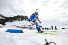 10.12.2023, Hochfilzen, Austria (AUT): Dmytro Pidruchnyi (UKR) - IBU World Cup Biathlon, relay men, Hochfilzen (AUT). www.nordicfocus.com. © Manzoni/NordicFocus. Every downloaded picture is fee-liable.