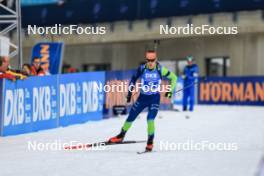 10.12.2023, Hochfilzen, Austria (AUT): Anton Vidmar (SLO) - IBU World Cup Biathlon, relay men, Hochfilzen (AUT). www.nordicfocus.com. © Manzoni/NordicFocus. Every downloaded picture is fee-liable.