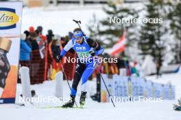 10.12.2023, Hochfilzen, Austria (AUT): Raido Raenkel (EST) - IBU World Cup Biathlon, relay men, Hochfilzen (AUT). www.nordicfocus.com. © Manzoni/NordicFocus. Every downloaded picture is fee-liable.
