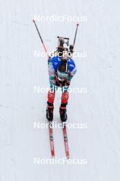 10.12.2023, Hochfilzen, Austria (AUT): Konstantin Vasilev (BUL) - IBU World Cup Biathlon, relay men, Hochfilzen (AUT). www.nordicfocus.com. © Manzoni/NordicFocus. Every downloaded picture is fee-liable.