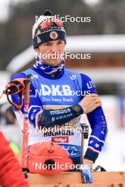 10.12.2023, Hochfilzen, Austria (AUT): Vincent Bonacci (USA) - IBU World Cup Biathlon, relay men, Hochfilzen (AUT). www.nordicfocus.com. © Manzoni/NordicFocus. Every downloaded picture is fee-liable.