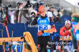 10.12.2023, Hochfilzen, Austria (AUT): Benedikt Doll (GER) - IBU World Cup Biathlon, relay men, Hochfilzen (AUT). www.nordicfocus.com. © Manzoni/NordicFocus. Every downloaded picture is fee-liable.