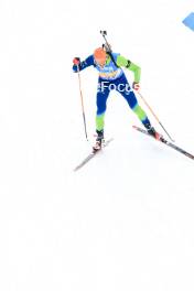 10.12.2023, Hochfilzen, Austria (AUT): Lovro Planko (SLO) - IBU World Cup Biathlon, relay men, Hochfilzen (AUT). www.nordicfocus.com. © Manzoni/NordicFocus. Every downloaded picture is fee-liable.