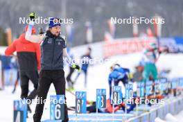 10.12.2023, Hochfilzen, Austria (AUT): Jeremy Finello (SUI) - IBU World Cup Biathlon, relay men, Hochfilzen (AUT). www.nordicfocus.com. © Manzoni/NordicFocus. Every downloaded picture is fee-liable.