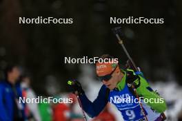 10.12.2023, Hochfilzen, Austria (AUT): Anton Vidmar (SLO), Anton Vidmar (SLO) - IBU World Cup Biathlon, relay men, Hochfilzen (AUT). www.nordicfocus.com. © Manzoni/NordicFocus. Every downloaded picture is fee-liable.