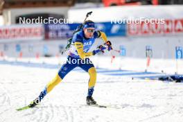 10.12.2023, Hochfilzen, Austria (AUT): Martin Ponsiluoma (SWE) - IBU World Cup Biathlon, relay men, Hochfilzen (AUT). www.nordicfocus.com. © Manzoni/NordicFocus. Every downloaded picture is fee-liable.