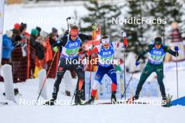 10.12.2023, Hochfilzen, Austria (AUT): Johannes Kuehn (GER) - IBU World Cup Biathlon, relay men, Hochfilzen (AUT). www.nordicfocus.com. © Manzoni/NordicFocus. Every downloaded picture is fee-liable.