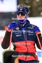 10.12.2023, Hochfilzen, Austria (AUT): Maxime Germain (USA) - IBU World Cup Biathlon, relay men, Hochfilzen (AUT). www.nordicfocus.com. © Manzoni/NordicFocus. Every downloaded picture is fee-liable.