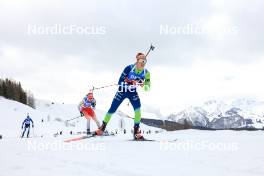 10.12.2023, Hochfilzen, Austria (AUT): Miha Dovzan (SLO) - IBU World Cup Biathlon, relay men, Hochfilzen (AUT). www.nordicfocus.com. © Manzoni/NordicFocus. Every downloaded picture is fee-liable.