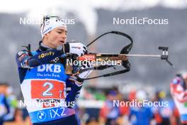10.12.2023, Hochfilzen, Austria (AUT): Eric Perrot (FRA) - IBU World Cup Biathlon, relay men, Hochfilzen (AUT). www.nordicfocus.com. © Manzoni/NordicFocus. Every downloaded picture is fee-liable.