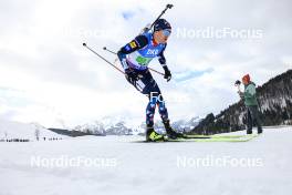 10.12.2023, Hochfilzen, Austria (AUT): Tarjei Boe (NOR) - IBU World Cup Biathlon, relay men, Hochfilzen (AUT). www.nordicfocus.com. © Manzoni/NordicFocus. Every downloaded picture is fee-liable.