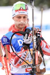 10.12.2023, Hochfilzen, Austria (AUT): Felix Leitner (AUT) - IBU World Cup Biathlon, relay men, Hochfilzen (AUT). www.nordicfocus.com. © Manzoni/NordicFocus. Every downloaded picture is fee-liable.
