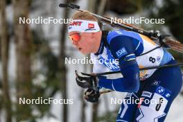 10.12.2023, Hochfilzen, Austria (AUT): Jonni Mukkala (FIN) - IBU World Cup Biathlon, relay men, Hochfilzen (AUT). www.nordicfocus.com. © Manzoni/NordicFocus. Every downloaded picture is fee-liable.